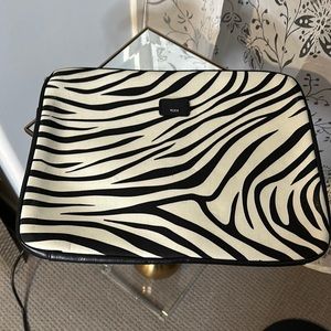 Tumi Zebra Print Laptop Case Sleeve